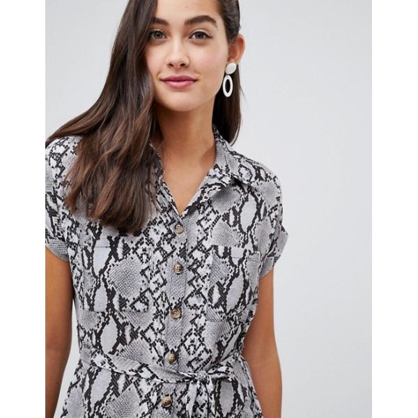 OEM new style animal print grey girls midi shirt dress