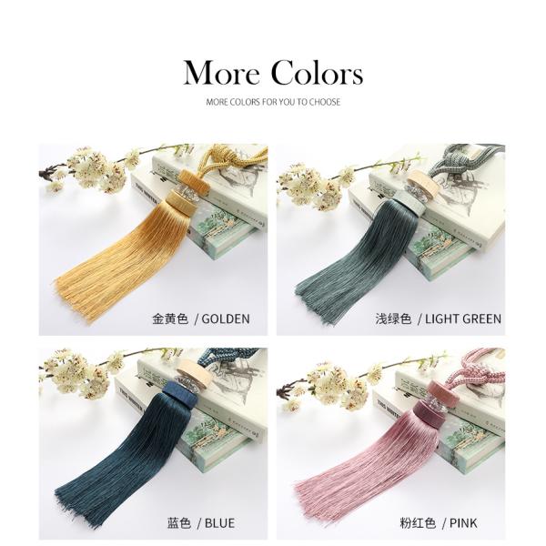 46cm Polyester Rope Curtain Tiebacks For Office Decoration