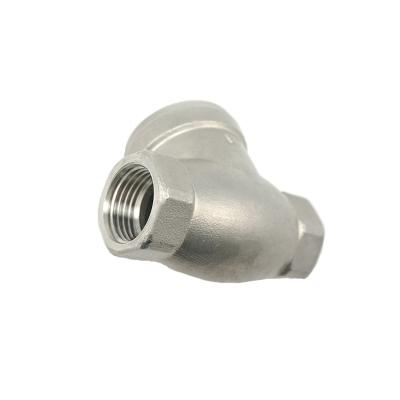 1000 Wog Pn40 Cf8m Threaded Check Valve For Hydraulic Engineering