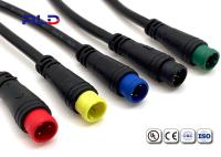 Dos conectores bondes da bicicleta do Pin M8 3 conector de cabo fêmea masculino da extensão