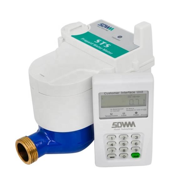 Mobile Payment Smart STS Electric Prepaid Water Meter R160 With CIU