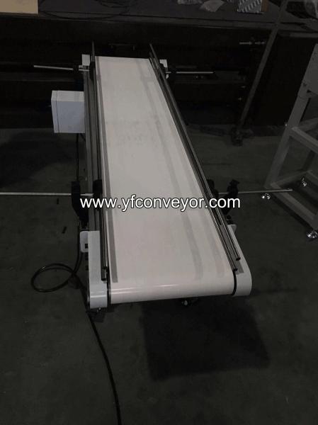 Good Quality Food Stainless Steel Aluminum Type Antistatic Flat Belt Conveyor