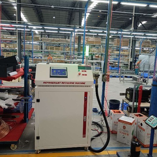 CM8600 оборудование для заполнения хладагента AC для R134A R32 r1234yf