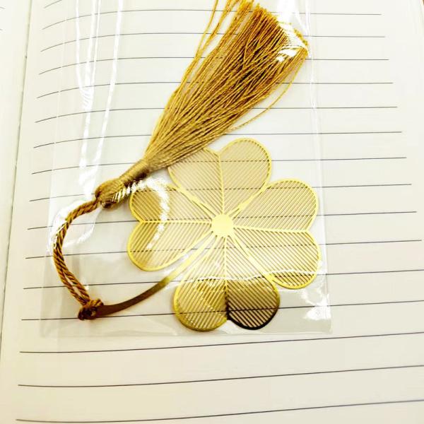 Personalised Metal Custom Bookmark Gold Enamel Zinc Alloy Book Marks