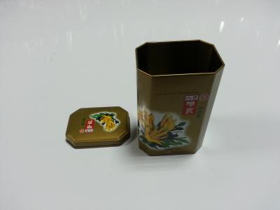Metal o chá da lata/especiarias/cartuchos do café para o empacotamento de alimento seco