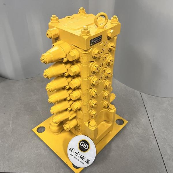 Tokugawa Hydraulic Remanufacturing GID Hydraulic Main Control Valve Assembly 723-57-11700 For Komatsu PC130-7 PC130-7K Excavator.