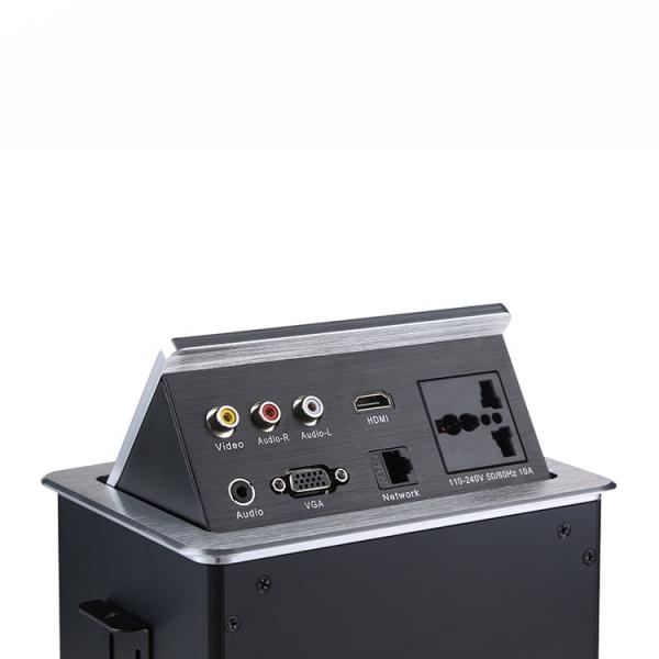 Multi Function Dedicated Multimedia Junction Box Network And Audio Connection Port