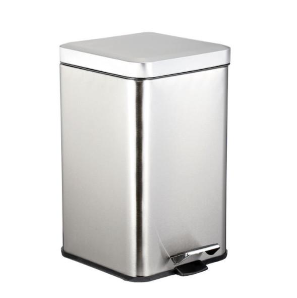 6L 12L Foot Pedal  Indoor Trash Can  Metal Trash Can With Foot Pedal
