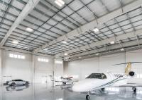 Structures en acier préfabriquées Kit d'hébergement d'avion en métal avec plateforme de bureau