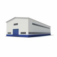 La correa estructural incombustible prefabricó Warehouse de acero para al aire libre