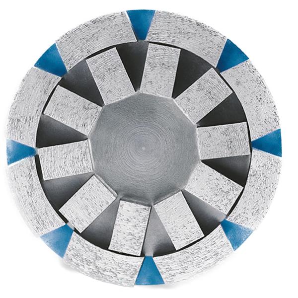 Abrasive Diamond Satellite for Granite Grinding Tools Diameter 130mm-150mm Grit 30-100