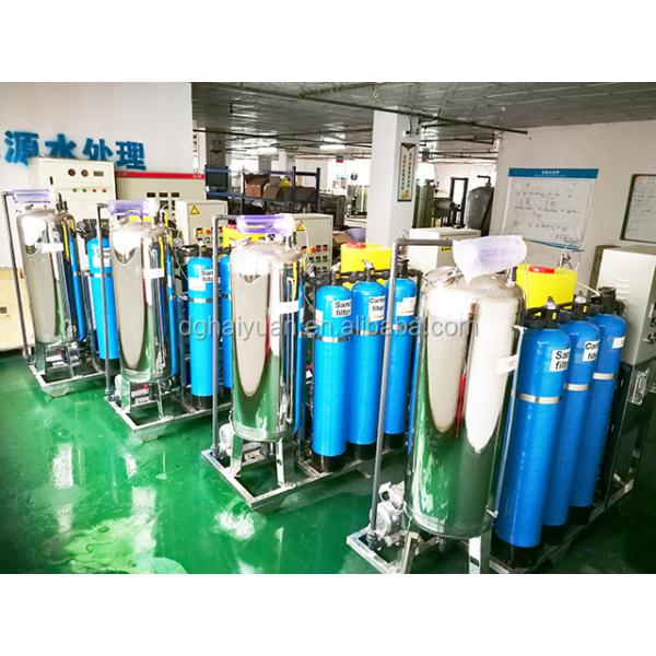 Semi Industrial Nanofiltration Water Treatment Plc Control 1.65kw Power