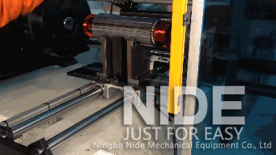 Bobina de estator larga de la bomba de la longitud de la pila que forma el tipo horizontal de la máquina