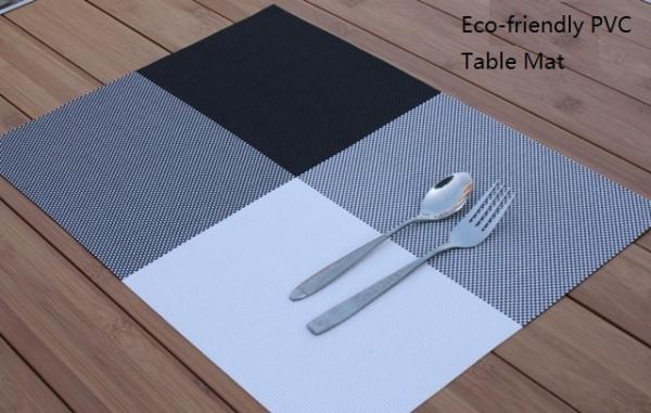 eco-friendly PVC table mat