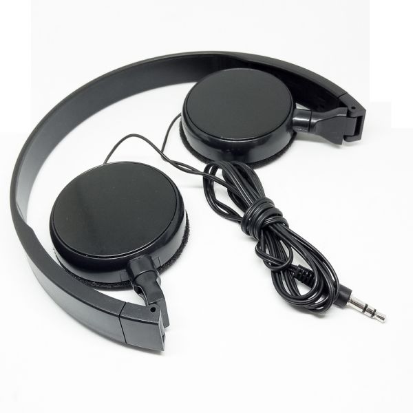 30mm Speaker Aviation Computer Headset Airline Noise Cancelling Headphones Sensitivity 104±10%DB Headband Style Gold