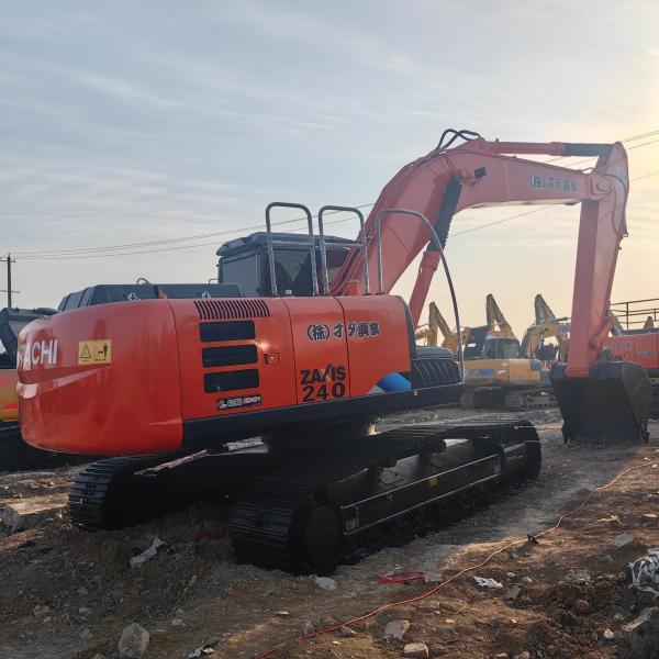 Hitachi ZX240 Used Crawler Excavator 24 Ton Secondhand Mining Machine