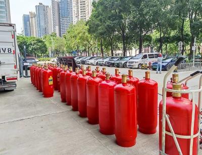 90L Hfc-227ea Gas Cylinder Fm 200 Sistema de supressão de incêndio