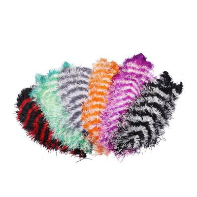 Dois tons Cor Pena de avestruz Plumes 50-55cm Tamanho para decoração