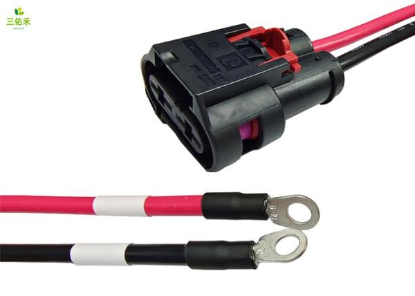 Conectores de alta tensão do chicote de fios PBT-HI-GF do fio de AC600V DC600V 10) (ao chicote de fios do fio do veículo de New Energy do chicote de fios do fio do anel-O