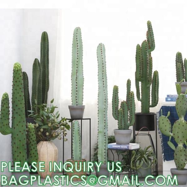 Artificial Cactus Fake Big Cactus 36 Inch Faux Cacti Plants For Home Garden Office Store Decoration