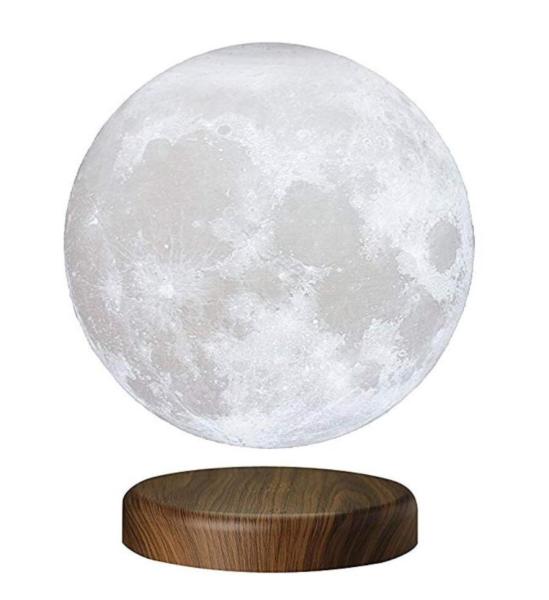 3D levitaiton moon lamp , magnetic floating lamp light for gift