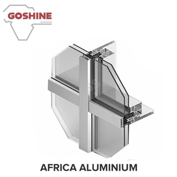 windows and doors wall aluminium extrusion profiles accessories for West Africa