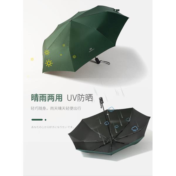 190T Pongee Fabric Customized Logo Printed Strong Frame Automatic Windproof Umbrella