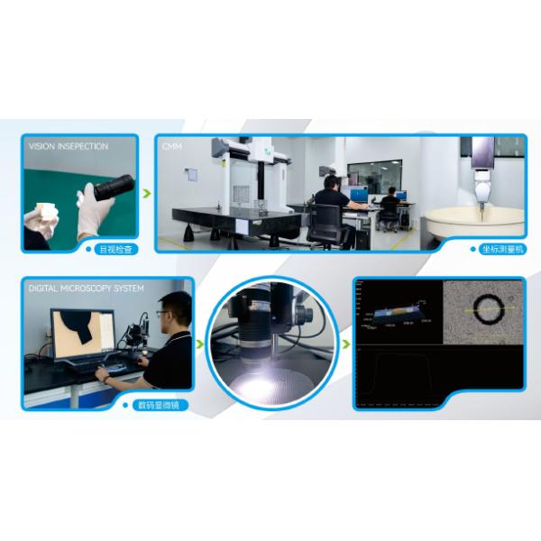 99.99% Efectores de extremo cerámicos de alumina para la fabricación de semiconductores