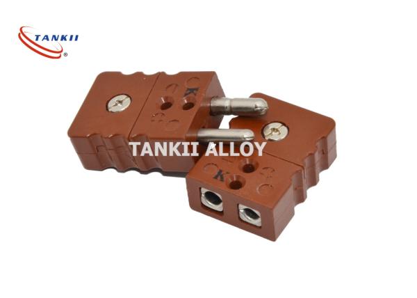 Miniature Type K Male Female Thermocouple Socket Standard