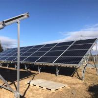 Immersion chaude support moulu solaire de montage photovoltaïque en acier de système galvanisé de Q235B/Q345B