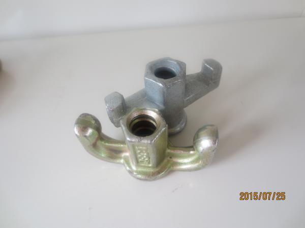 Cold rolled wing nut scaffolding parts match with formwork  tie rod