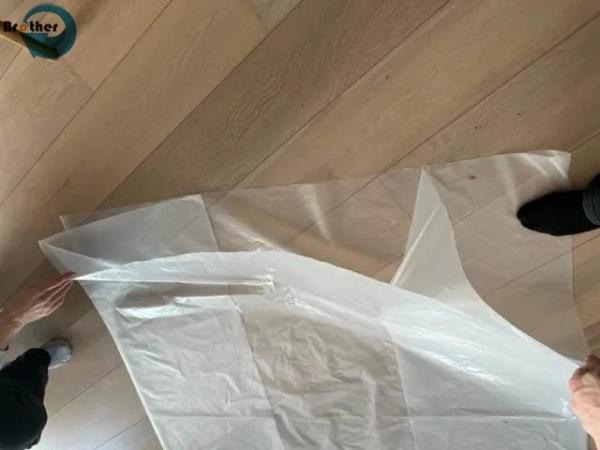 Plastic Pallet Cover and Storage Bag Furniture Cover