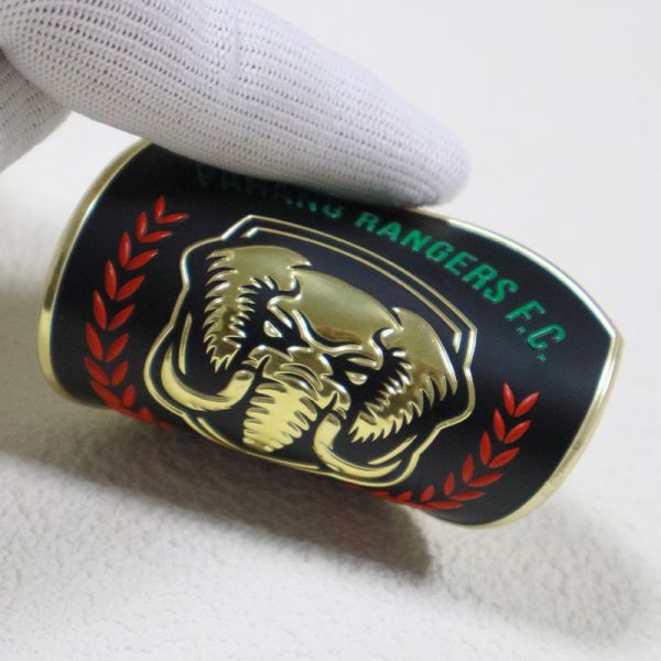 Custom TPU Embossed Badge  3D Heat Press Team Patch for Sportswear