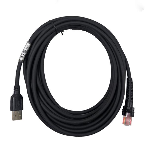 PVC 2m USB Cable , Datalogic Scanner Cable Pure Copper Material