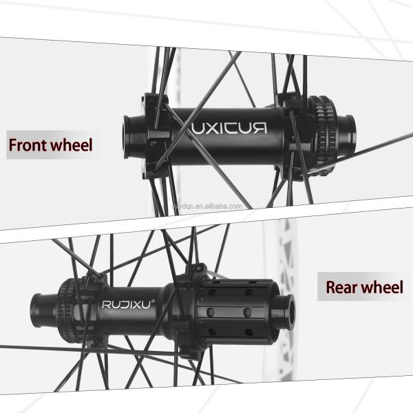 36T Ratchet 700c 50mm Wheelset Anneaux blancs à traction droite 700c Disque de frein