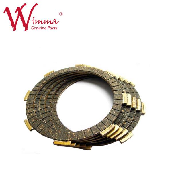 Disco de placa de embreagem de borracha CG125 CG150 Partes sobressalentes de motores de motocicletas com logotipo impresso