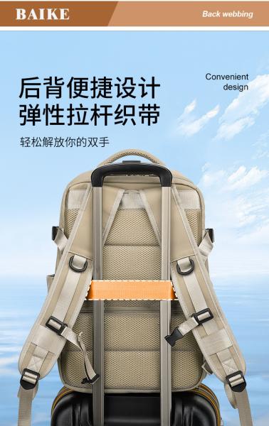 SIMPLE TRAVEL BACKPACK WOMEN'S LARGE CAPACITY LARGE LIGHTWEIGHT MULTI-FUNCTIONAL LUGGAGE BACKPACK SHORT TRIP POOR TRAVEL