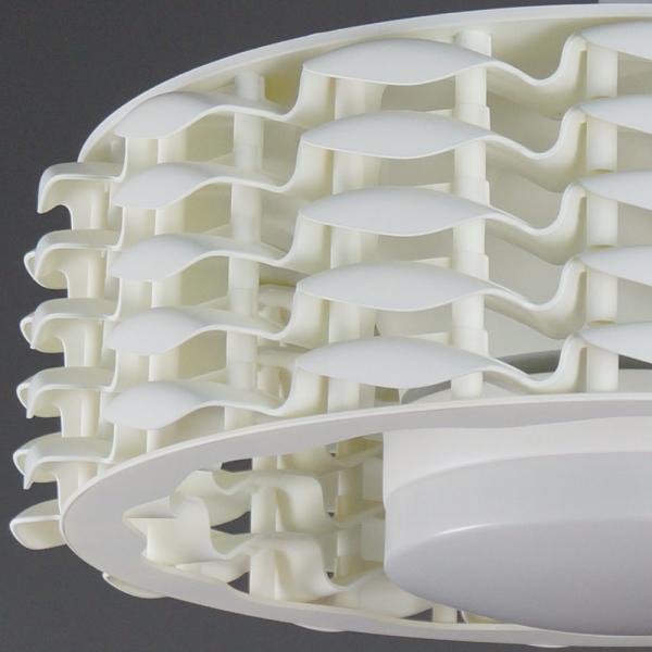 Consumo 22 polegadas Mini pequeno ventilador de teto sem lâmina com 2- e design de economia de energia