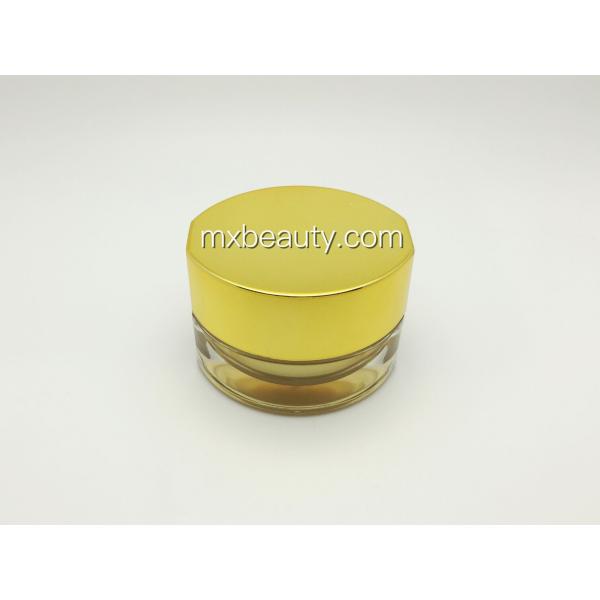 first class PMMA OVAL SHAPE cream jar for different size 45g acrylic cream jar plastic jar cosmetic packaging