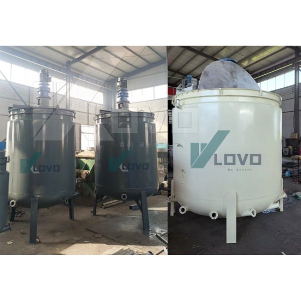 Industrial Saponification Tank Soap Making Machine Toilet Soap Production Line For Palm Oil Caustic Soda