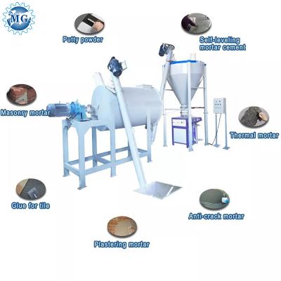 Máquina seca da mistura do almofariz de MG com a planta 35KW 415V simples do misturador da fita