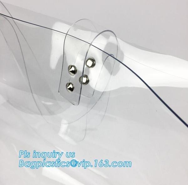 PVC Clear Glitter Chain Shoulder Bag, PVC Shoulder Plastic Beach Bag, clear pvc gift handbags, shoulder beach pvc bags