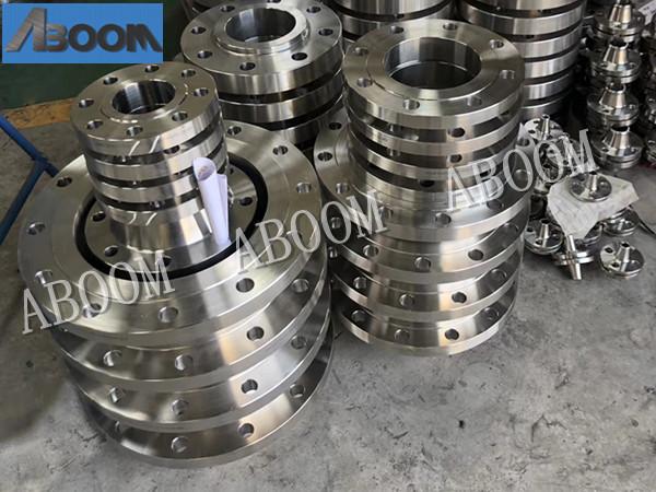 Flange de aço folheada bimetálica do níquel de grande resistência para o conector da resistência de corrosão