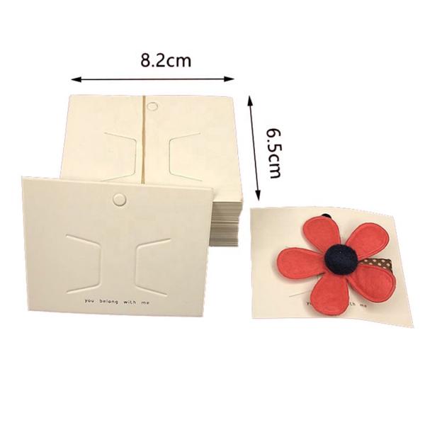 Краткие карты дисплея ювелирных изделий ожерелья серьги печатая дизайны моды