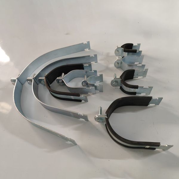 Anti Vibration Circular Or Square P Type Pipe Clamp Quality Guaranteed For Electrical Conduits