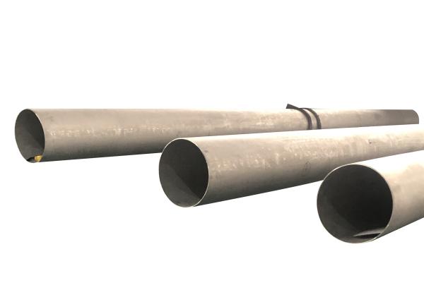 Welded Stainless Steel Seamless Pipe Tube Sch 80 10 Inch Brushed 304