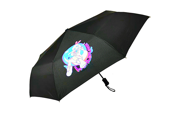 Folding Automatic Open Umbrellas Lightweight Umbrella Gaming Gift 190T Pongee Fabric