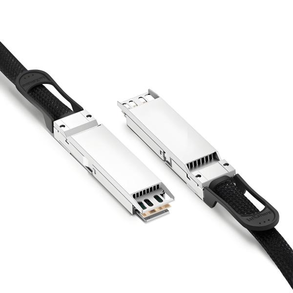 Compatible Twin-port 1.6T 2x800Gb/s OSFP Close Top InfiniBand XDR Passive Direct Attach Active Copper Twinax Cable