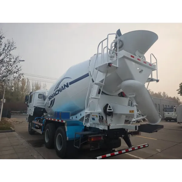 Manual Transmission Cement Mixer Truck Shacman F3000 6X4 Euro2 340HP