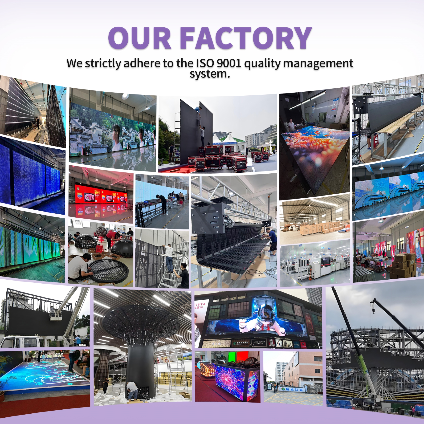 Outdoor LED Grid Screen for Gas Station Parking Garage Louver Display Panel Sunlight Readable